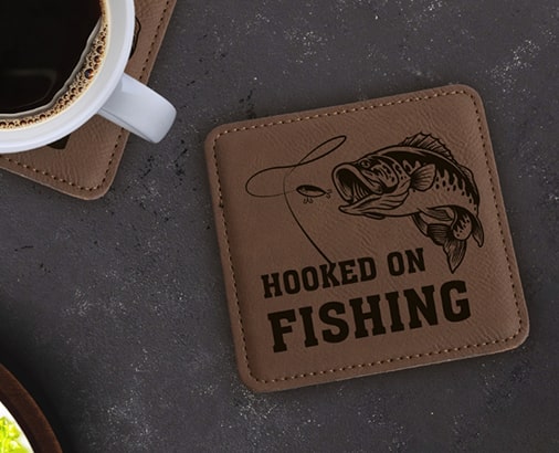 FISHING SADDLE COASTER