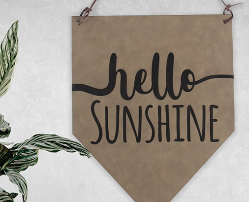 HELLO SUNSHINE PENNANT