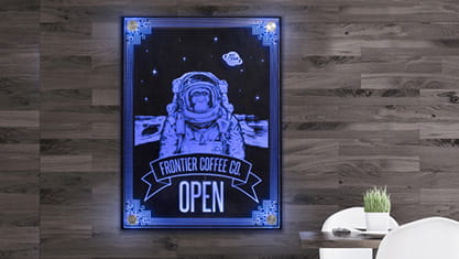 LED Standoffs for Illuminating Acrylic Signs